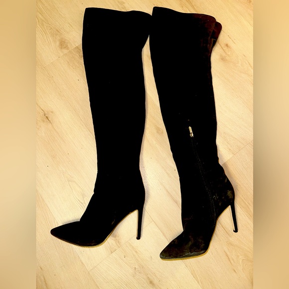 SAM EDELMAN Women’s Suede “Bernadette” Over-The-Knee Boot Size 8.5 - Picture 2 of 13